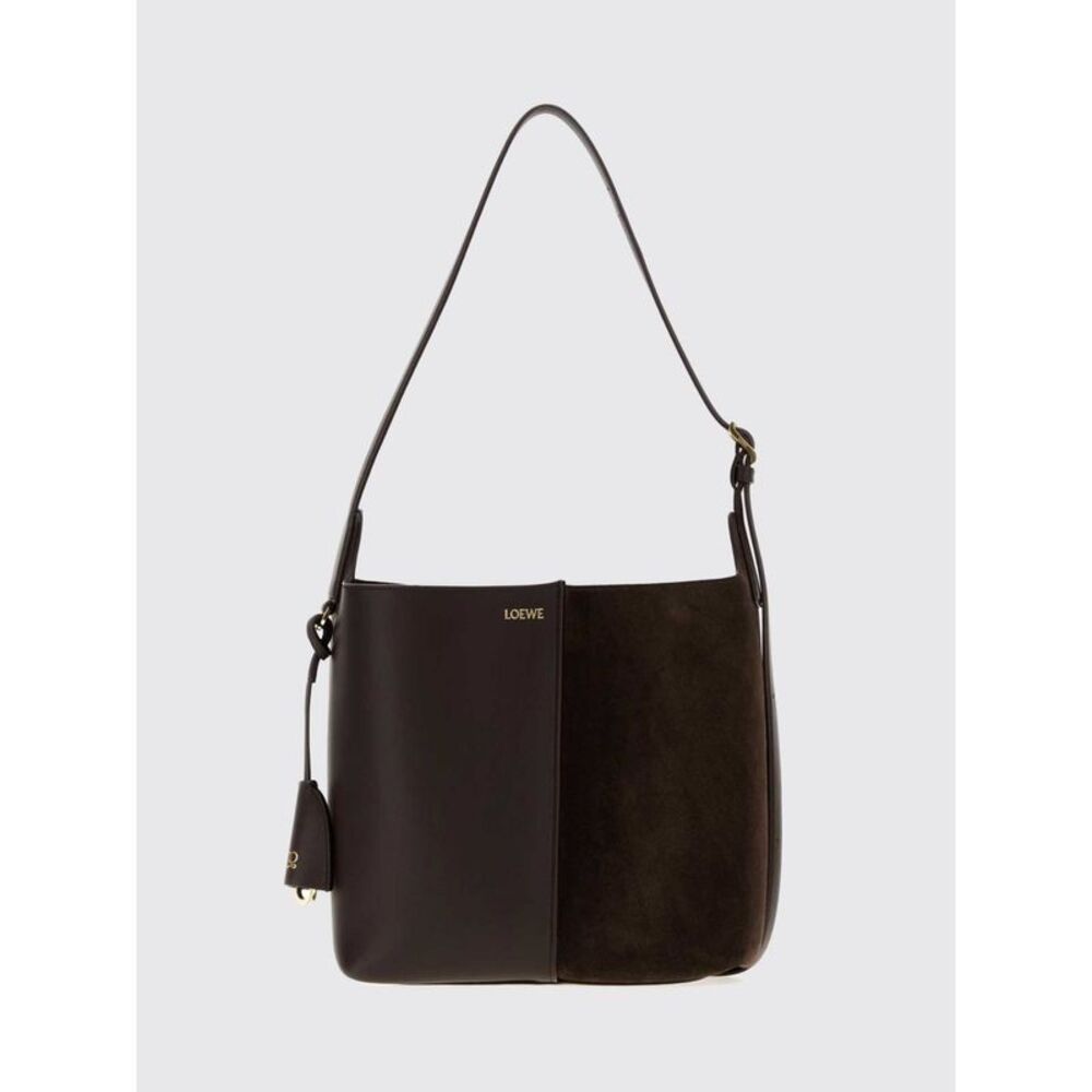 Loewe Women Loewe Bilbao Shoulder Bag In Smooth And Suede Calfskin